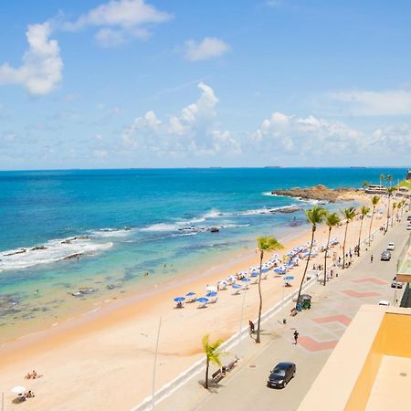 Belissimo Flat Direto Na Praia Da Barra - Flat Beira Mar No Circuito Do Carnaval Salvador Bagian luar foto